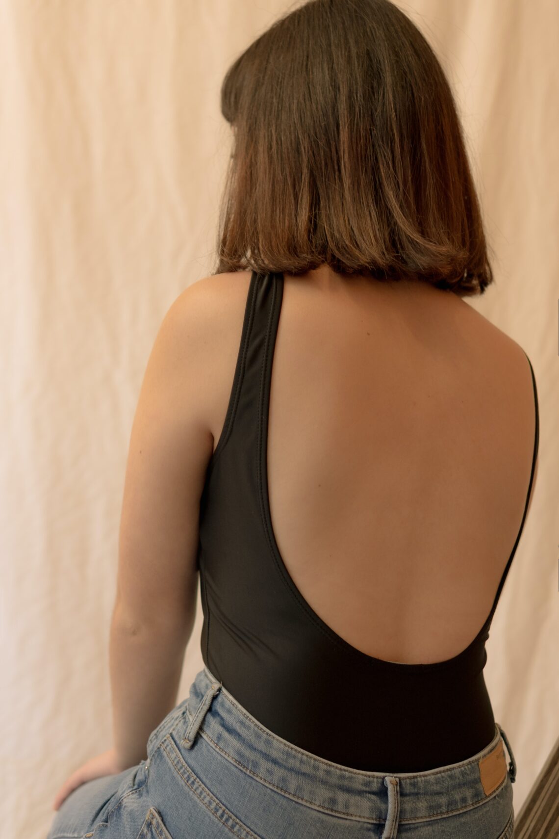Tummy Control Low Back Backless Shapewear